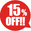 15%OFF
